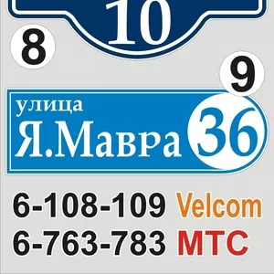 Адресный указатель улицы Новогрудок